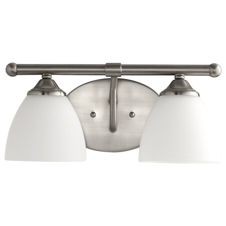 Quorum Brooks 2Lt Vanity Nickel 5150-2-65